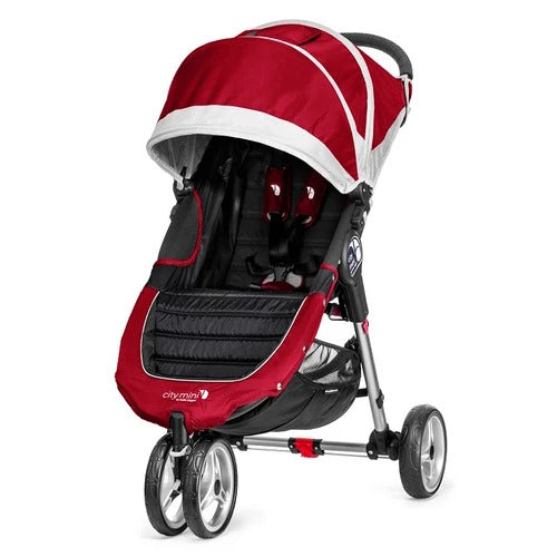 City Mini Seat Fabric Red Grey 2013